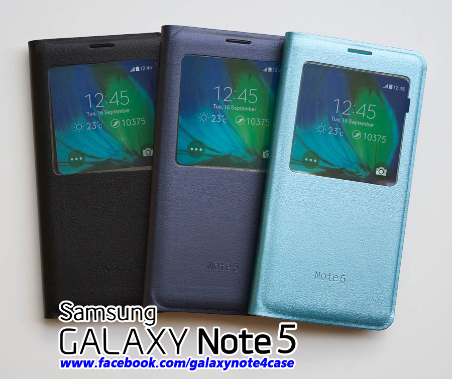 เคส Galaxy Note 5 flip cover S-view
