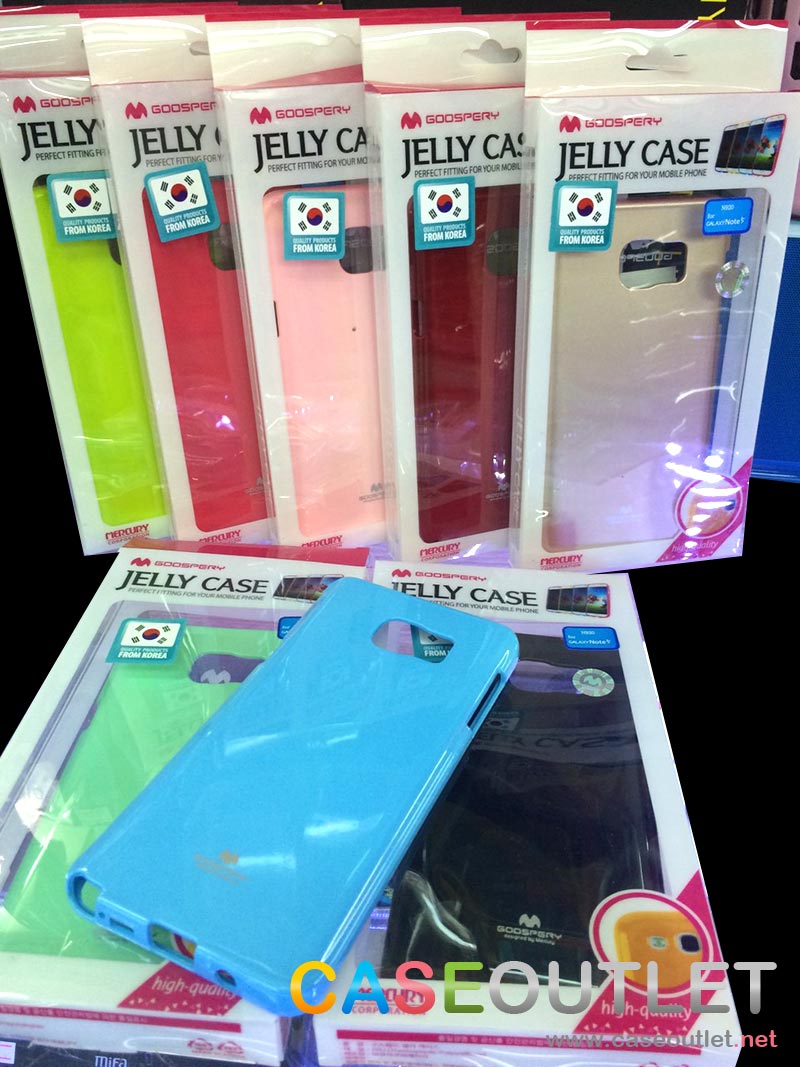 เคส Galaxy Note5 ยี่ห้อ Mercury TPU Jelly case