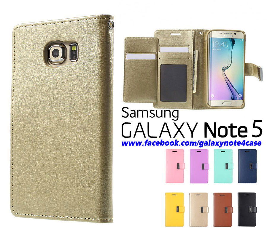 เคส Note 5 mercury รุ่น Rich Diary